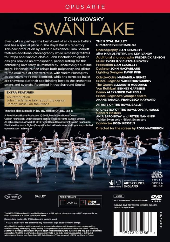 (未使用･未開封品)　Swan Lake [DVD] f4u0baa Amazon.co.jp: Swan Lake [DVD] : Tchaikovsky, P.I.: DVD